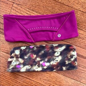 Lululemon headbands set of TWO